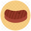 Gegrilltes Steak  Symbol