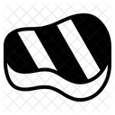 Gegrilltes Steak Symbol