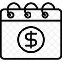 Gehaltsmonatszeilensymbol Symbol