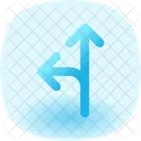 Gehe Zum Linken Pfeil Symbol