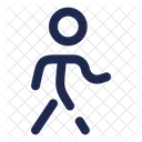 Wandern Mann Menschen Symbol