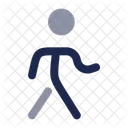 Wandern Mann Menschen Symbol