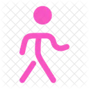 Wandern Mann Menschen Symbol