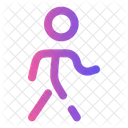 Wandern Mann Menschen Symbol