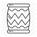 Tanz Trommel DJ Symbol