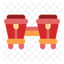 Bongo Rhythmus Musik Symbol