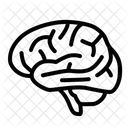 Gehirn Mensch Organ Symbol