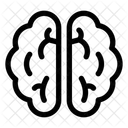 Gehirn Geist Medizin Symbol