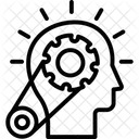 Gehirnprozess  Symbol