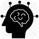 Gehirnsimulation Kunstliche Intelligenz KI Symbol