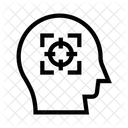 Gehirnziel  Symbol