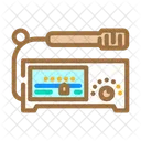 Geiger Counter Measuring Icon