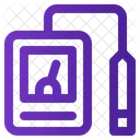 Geiger Counter Radiation Detection Icon