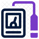 Geiger Counter Radiation Detection Icon