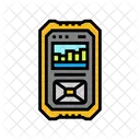 Geiger Counter Measuring Icon