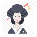 Geisha Japan Tradition Icon