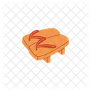Japanese Wooden Sandals Icon