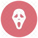 Geist Totenkopf Clown Icon