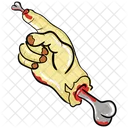 Geisterhand Bose Hand Gruselige Hand Symbol