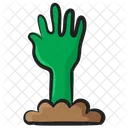 Geisterhand Bose Hand Gruselige Hand Symbol
