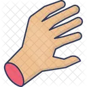 Geisterhand Hand Tot Symbol