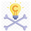 Geistige Piraterie Patent Gestohlen Symbol