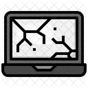 Laptop kaputt  Symbol