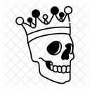 Gekrönter Schädel  Symbol