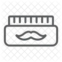 Barber Gel Mustache Icon