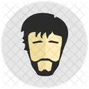 Gelangweilter Mann Skin Avatar Stil Icon