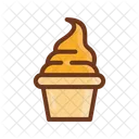 Colore Riempito Di Gelato Icon