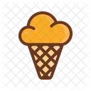 Colore Riempito Di Gelato Icon