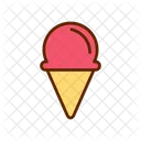 Colore Riempito Di Gelato Icon