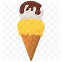 Ice Cream Gelato Ice Cone Icon