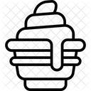 Gelato Ice Cream Cup Icon