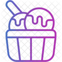 Gelato Ice Cream Food And Restaurant Icon