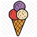 Gelato Cono Gelato Cibi Surgelati Icon