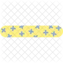 Gelbe Minusform  Symbol