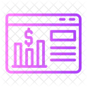 Geld Grafik Statistik Symbol