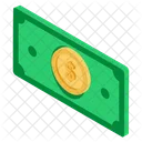 Geld Dollar Bargeld Icon