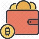 Bitcoin Geld Geldborse Symbol