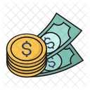 Munzen Dollar Geld Icon