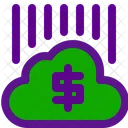 Geld Cloud Banken Symbol