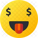 Geld Smiley Avatar Icon