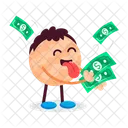 Geld Emoji Reich Emoji Geld Emoticon Symbol