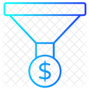 Geldfiltration Symbol