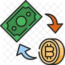 Handel Bitcoin Dollar Symbol