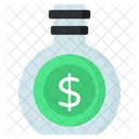 Spardose Sparflasche Munzflasche Icon