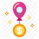 Geld Ballon Idee Symbol