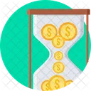 Geld Timer Finanzen Symbol